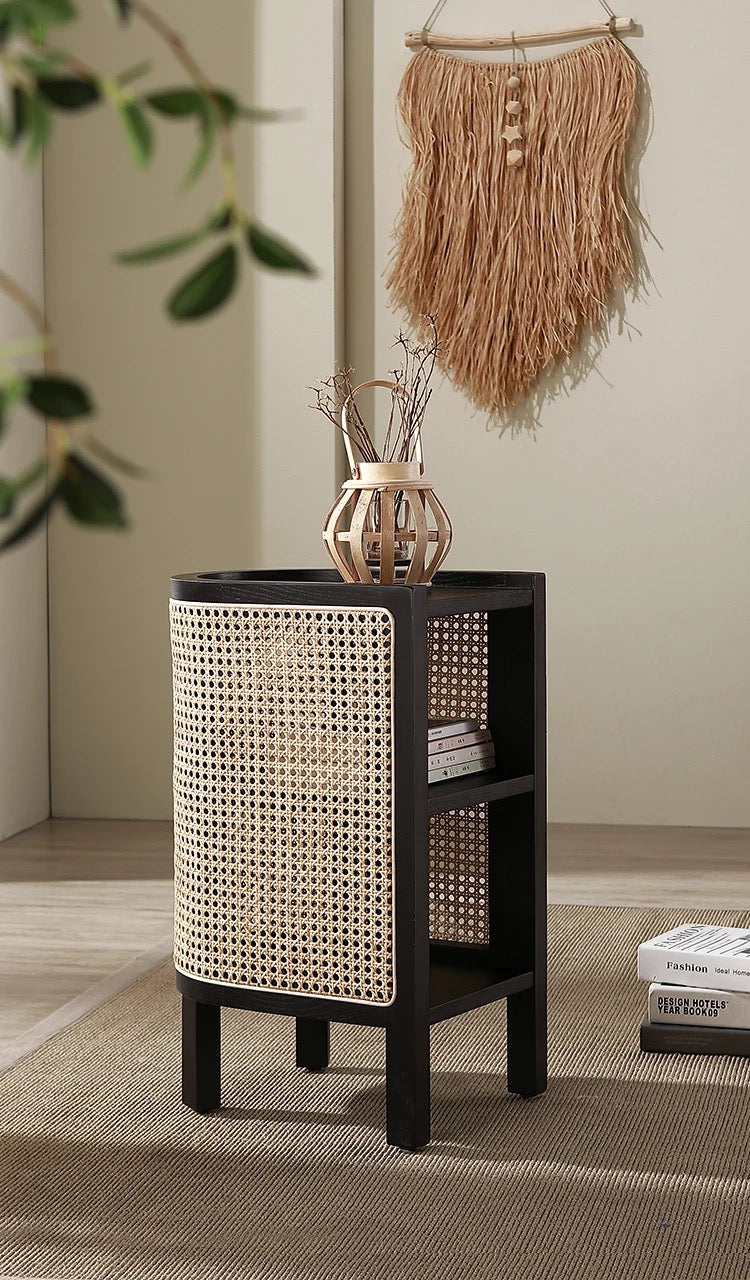 Rattan Woven Table