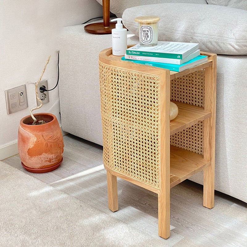 Rattan Woven Table